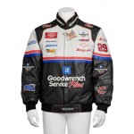 Jeff Hamilton NASCAR Leather Racing Jacket for Men